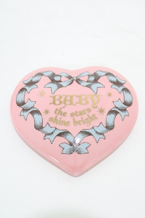 画像2: BABY,THE STARS SHINE BRIGHT / ハート小物入れ  ピンク H-25-12-25-012-BA-ZA-NS-ZH (2)