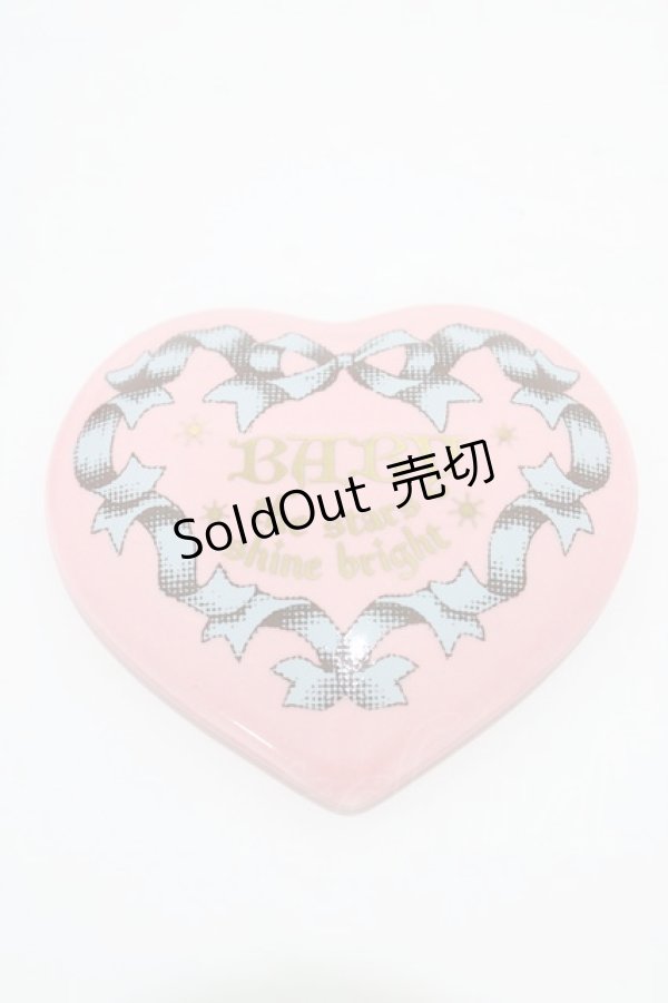 画像2: BABY,THE STARS SHINE BRIGHT / ハート小物入れ  ピンク H-25-12-25-012-BA-ZA-NS-ZH (2)