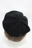 画像2: axes femme / ニットベレ‐帽  ブラック H-25-12-25-014-AX-AC-NS-ZH (2)