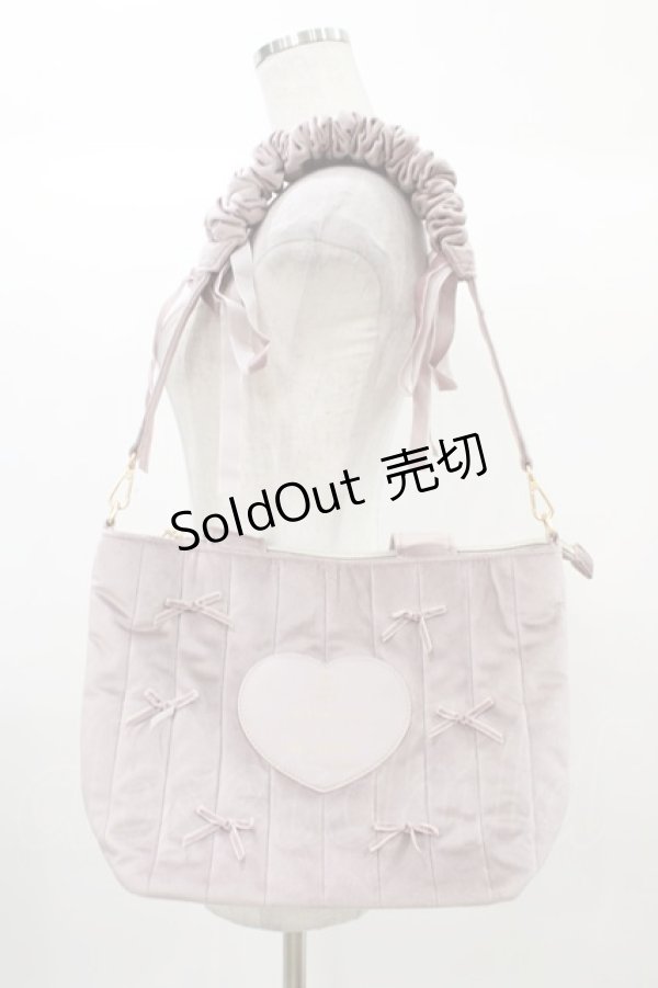 画像1: m petit by misako / AM* NIベロアリボン2WAY  ピンク H-25-12-25-018-LO-BG-NS-ZH (1)