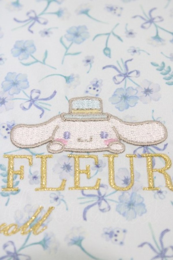 画像3: Maison de FLEUR / シナモロールフリルハンドルトートバッグ  サックス H-25-12-25-020-LO-BG-NS-ZH (3)