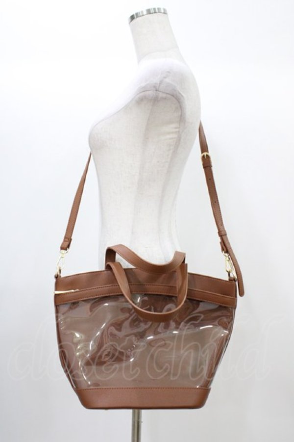 画像3: m petit by misako / AMハナパンチング2WAYバッグ  ブラウン H-25-12-25-023-LO-BG-NS-ZH (3)