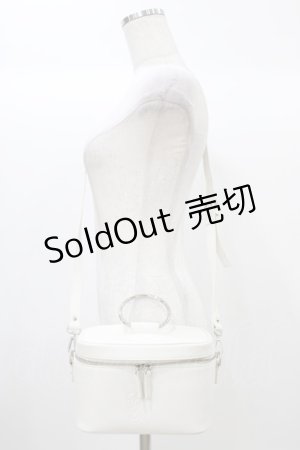 画像: EATME / スモールバニティバッグ  ホワイト H-25-12-25-024-LO-BG-NS-ZH