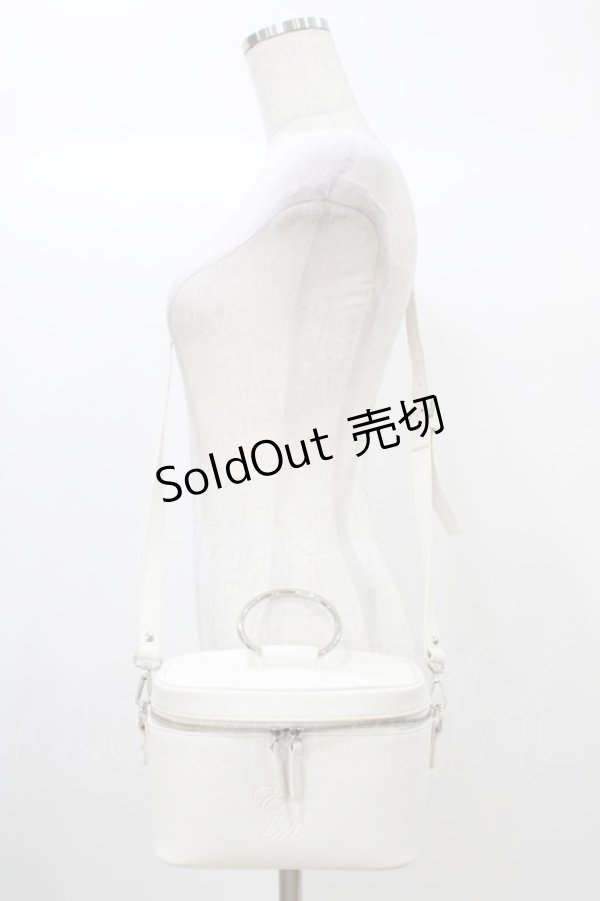 画像1: EATME / スモールバニティバッグ  ホワイト H-25-12-25-024-LO-BG-NS-ZH (1)