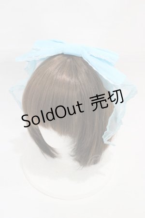 画像: Angelic Pretty / Milky Crossカチューシャ  サックス H-25-12-25-003-AP-AC-YZ-ZH