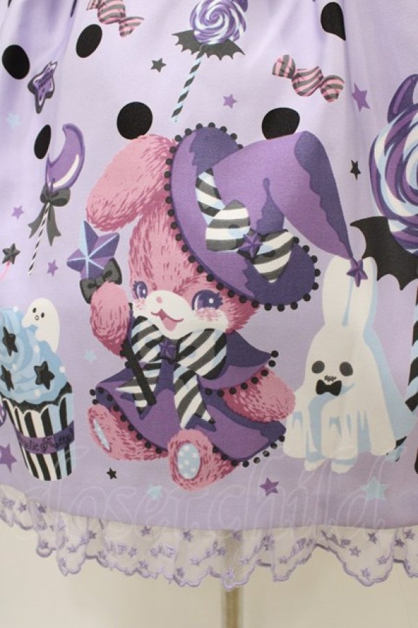 画像5: Angelic Pretty / Happy Treat Partyジャンパースカート Free ラベンダー H-25-12-25-032-AP-OP-NS-ZH (5)