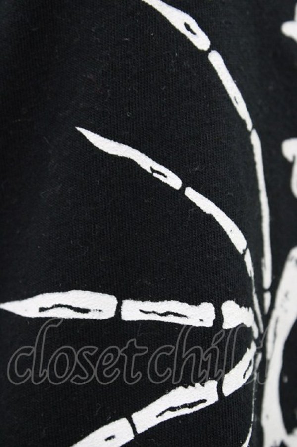 画像4: HYPER CORE / プリントカットソーワンピース  黒 H-25-12-26-036-PU-OP-KB-ZH (4)