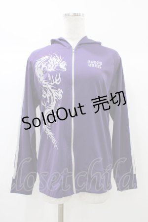 画像: ALGONQUINS / プリントジャージパーカー  紫 H-25-12-26-041-AL-TO-KB-ZH