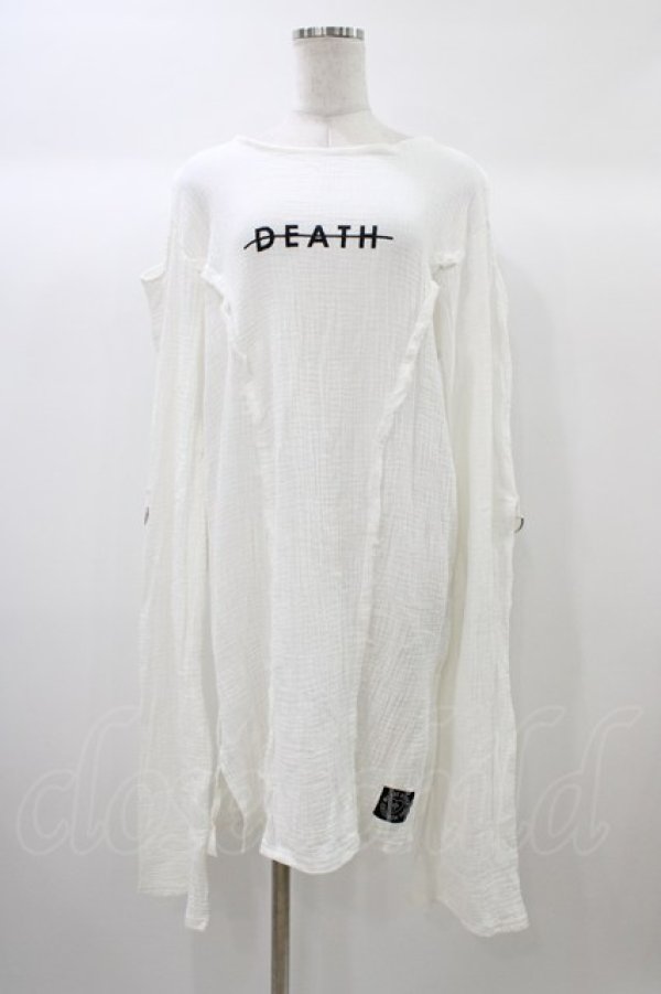 画像1: HYPER CORE / プリントガーゼシャツ  白 H-25-12-26-046-PU-TO-KB-ZH (1)