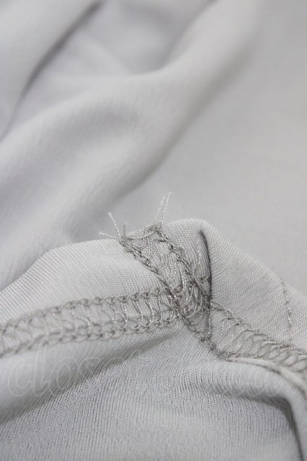 画像4: Ozz oneste / ホルター付カットソー  グレー H-25-12-26-048-OO-TO-KB-ZH (4)