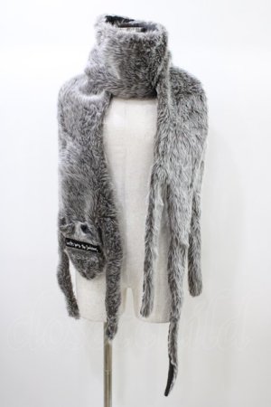 画像: MILKBOY / BEAST MUFFLER  チャコール H-25-12-26-007-MB-ZA-KB-ZH