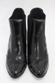 画像1: YOSUKE / ショートブーツ 37 ブラック H-25-12-26-009-PU-SH-KB-ZH (1)