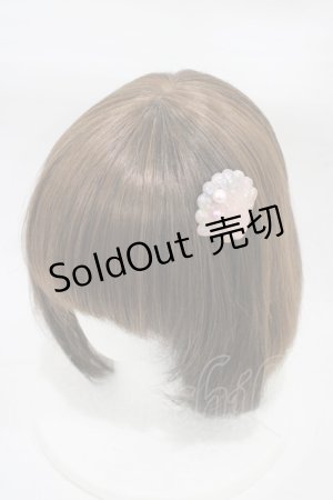 画像: MILK / パールShellバレッタ  ピンクシェル H-25-12-26-002-ML-AC-KB-ZH