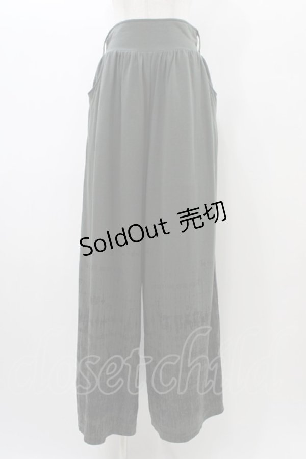 画像1: PUTUMAYO / wisdomワイドパンツ  ダークグリーン H-25-12-26-016-PT-PA-KB-ZH (1)