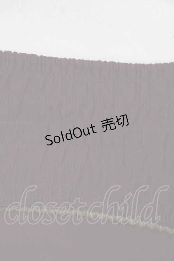 画像4: OZZ ANGELO / プリーツフリル刺繍レイヤードスカート  ボルドー H-25-12-26-026-OO-SK-KB-ZH (4)