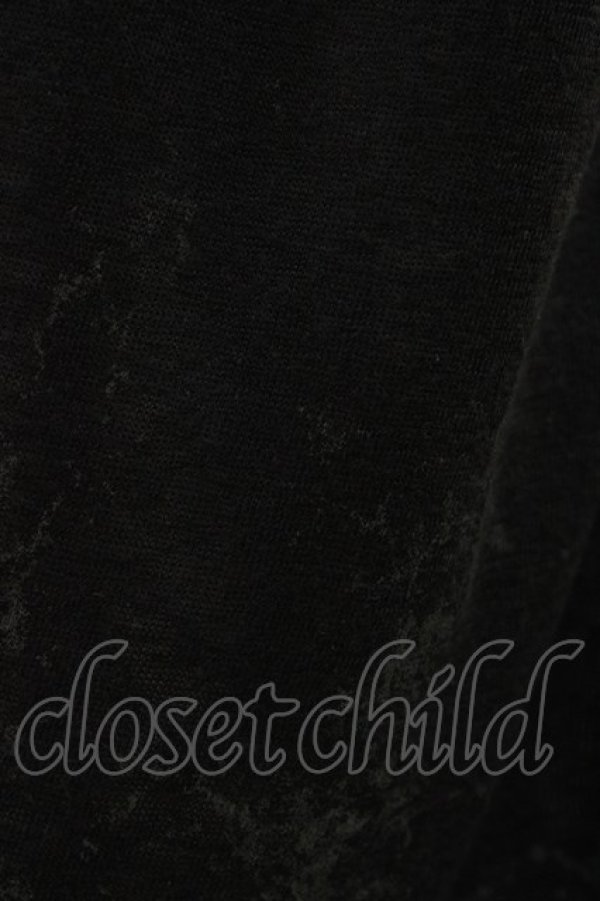 画像3: Ozz Croce / バック刺繍ロングジレ  ブラック H-25-12-26-030-OO-TO-KB-ZH (3)