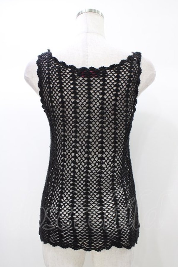 画像2: ALGONQUINS / メッシュタンク  ブラック H-25-12-26-032-AL-TO-KB-ZH (2)