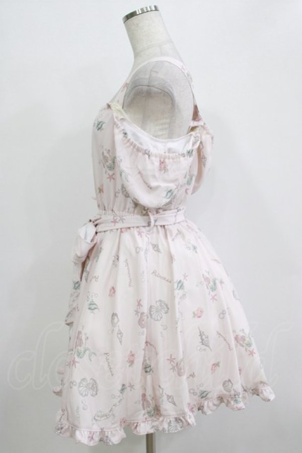 画像2: LIZ LISA / マーメイド柄ワンピース Free ピンク H-25-12-27-1024-LO-OP-NS-ZH (2)