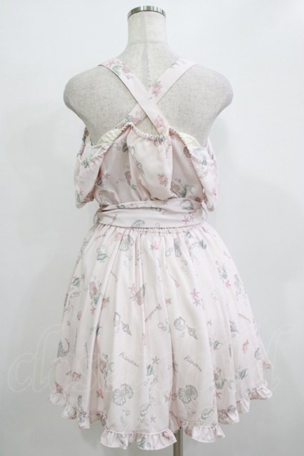 画像3: LIZ LISA / マーメイド柄ワンピース Free ピンク H-25-12-27-1024-LO-OP-NS-ZH (3)