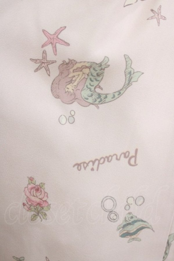 画像4: LIZ LISA / マーメイド柄ワンピース Free ピンク H-25-12-27-1024-LO-OP-NS-ZH (4)