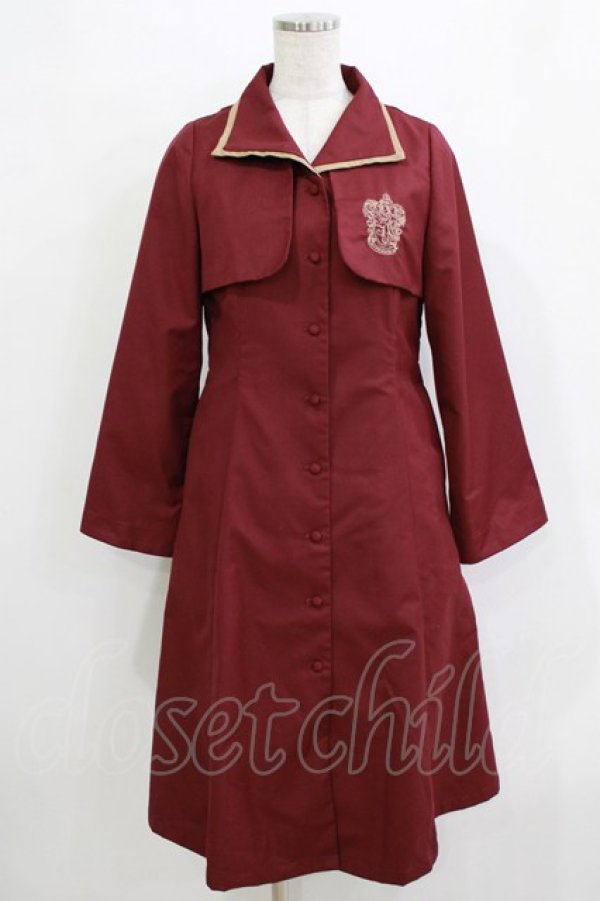 画像1: Fi.n.t / ローブ風ワンピース/ハリー・ポッター Free BORDEAUX H-25-12-27-1026-CA-OP-NS-ZH (1)