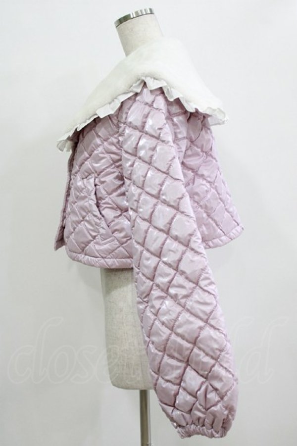 画像2: Jamie エーエヌケー / キルティングセーラーアウター M ピンク H-25-12-27-1029-LO-JA-NS-ZH (2)