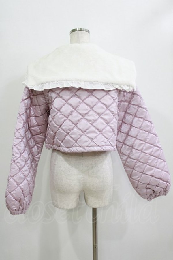 画像3: Jamie エーエヌケー / キルティングセーラーアウター M ピンク H-25-12-27-1029-LO-JA-NS-ZH (3)