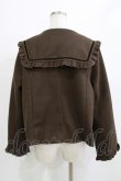 画像3: m petit by misako / AM*セーラーショートコート 3L ブラウン H-25-12-27-1030-LO-CO-NS-ZH (3)