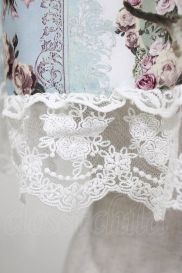 画像4: Royal Princess Alice / Rococo Rose Cat ケープ Free ブルー H-25-12-27-1034-LO-TO-NS-ZH (4)