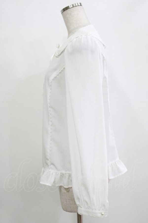 画像2: Angelic Pretty / Romantic Lacyカラーブラウス Free オフ H-25-12-27-1036-AP-BL-NS-ZH (2)