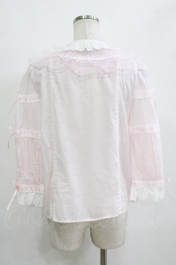 画像3: Angelic Pretty / ハートお花レースブラウス Free ピンク H-25-12-27-1037-AP-BL-NS-ZH (3)
