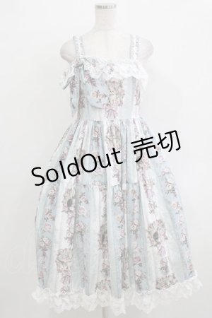 画像: Royal Princess Alice / Rococo Rose Catジャンパースカート Free ブルー H-25-12-27-1005-LO-OP-NS-ZH