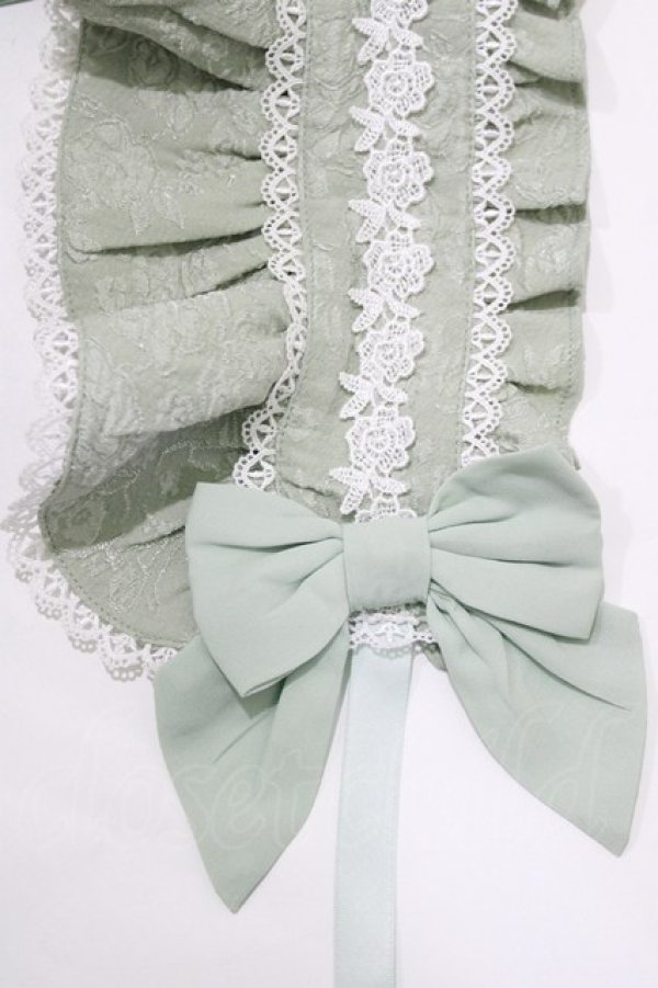 画像3: axes femme kawaii / メアリーハーフボンネット  ミント H-25-12-27-1050-AX-AC-NS-ZH (3)