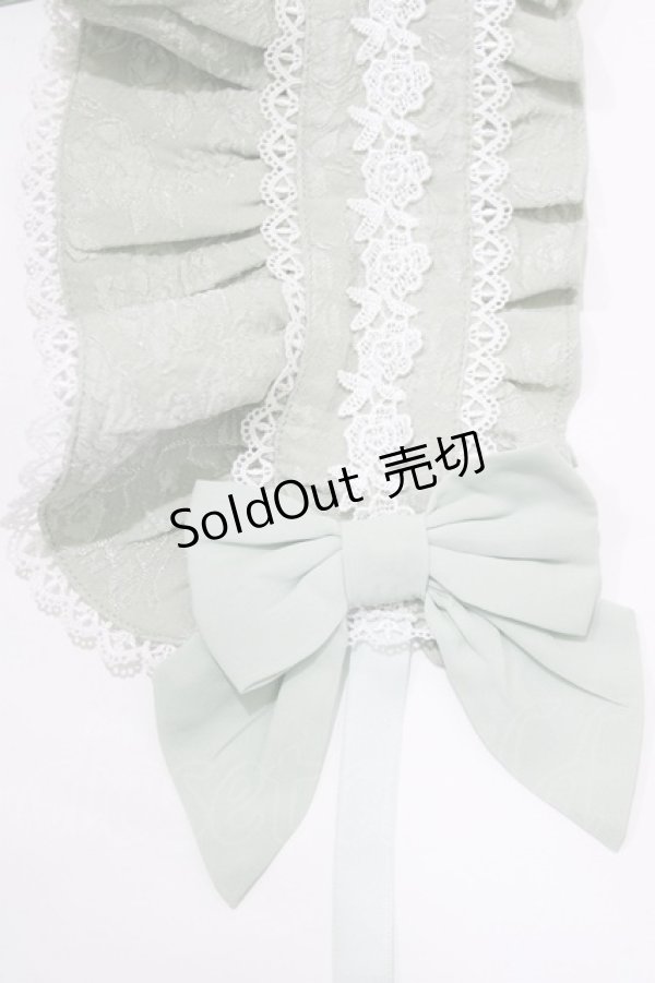 画像3: axes femme Kawaii / メアリーハーフボンネット  ミント H-25-12-27-1050-AX-AC-NS-ZH (3)