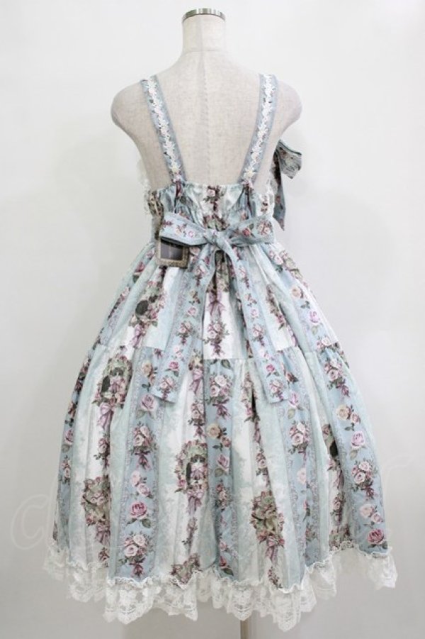 画像3: Royal Princess Alice / Rococo Rose Catジャンパースカート Free ブルー H-25-12-27-1005-LO-OP-NS-ZH (3)