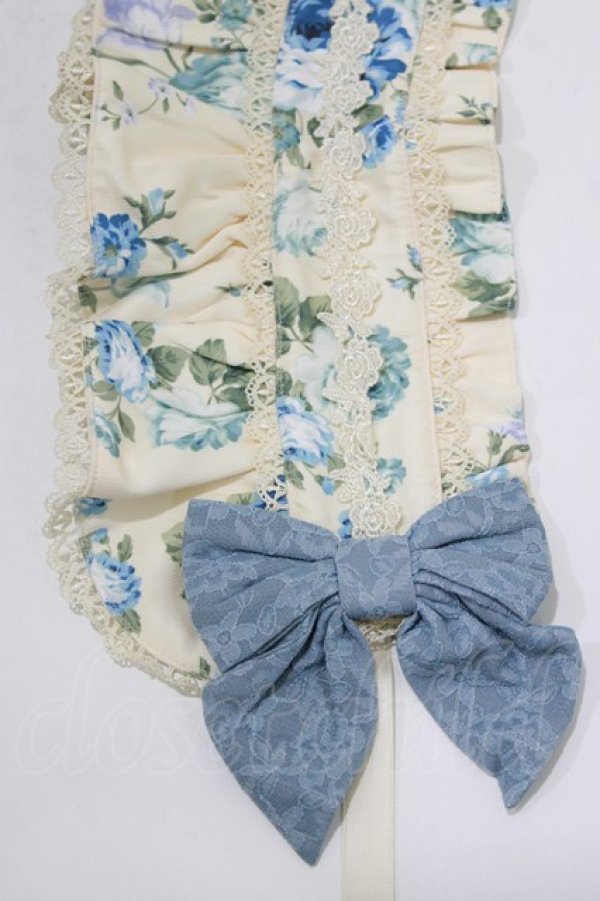 画像3: axes femme kawaii / アンティークローズ柄ハーフボンネット  生成り H-25-12-27-1060-AX-AC-NS-ZH (3)