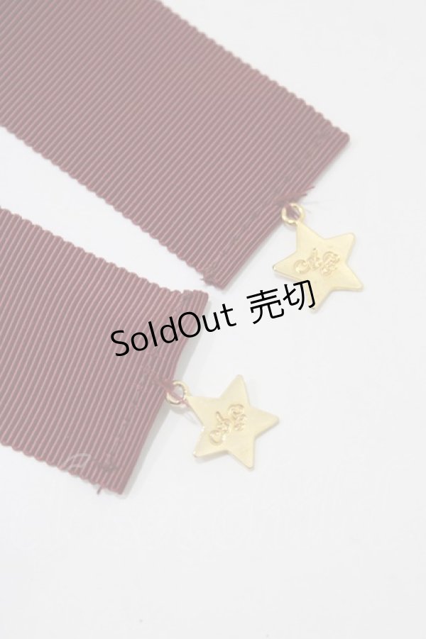 画像3: Angelic Pretty / Starry Moonリボンクリップ  ボルドー H-25-12-27-1066-AP-AC-NS-ZH (3)