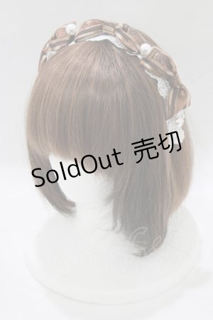 画像: Royal Princess Alice / Sweet Chocolat・たまコラボ/カチューシャ  ブラウン H-25-12-27-1067-LO-AC-NS-ZH