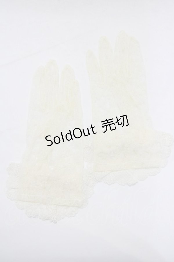 画像2: Innocent World / すずらんレースグローブ  生成り H-25-12-27-1069-IW-ZA-NS-ZH (2)