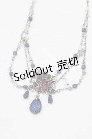 画像: axes femme / axes femme × 執事喫茶スワロウテイルコラボレーション ネックレス/Follow your bliss  レッド H-25-12-27-1072-AX-AC-NS-ZH