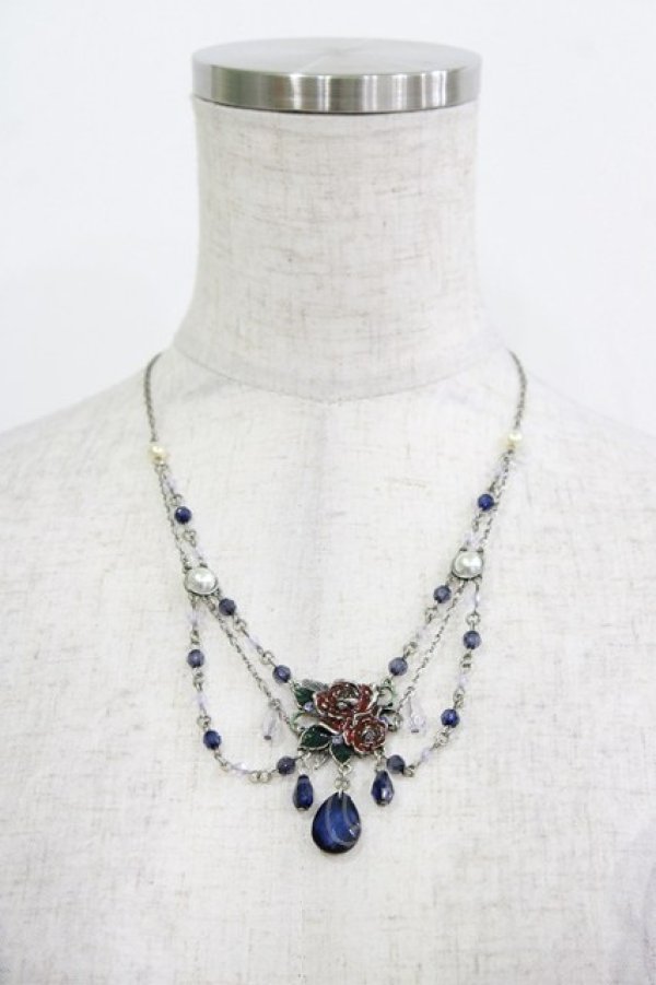 画像2: axes femme / axes femme × 執事喫茶スワロウテイルコラボレーション ネックレス/Follow your bliss  レッド H-25-12-27-1072-AX-AC-NS-ZH (2)