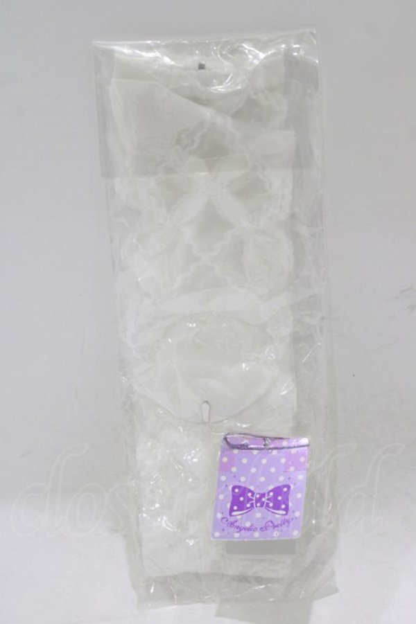 画像2: Angelic Pretty / Airy Crossオーバーニー  オフ H-25-12-27-1075-AP-ZA-NS-ZH (2)