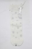画像1: Angelic Pretty / Dreamy Starクルー丈ソックス  オフ/シルバー H-25-12-27-1080-AP-ZA-NS-ZH (1)