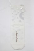 画像2: Angelic Pretty / Dreamy Starクルー丈ソックス  オフ/シルバー H-25-12-27-1080-AP-ZA-NS-ZH (2)