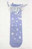 画像1: Angelic Pretty / Dreamy Starクルー丈ソックス  ラベンダー H-25-12-27-1082-AP-ZA-NS-ZH (1)