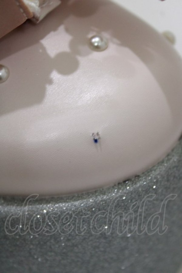 画像5: Ank Rouge / パールキラキラリボン厚底シューズ LL/25〜25.5cm ピンク H-25-12-27-1083-CA-SH-NS-ZH (5)