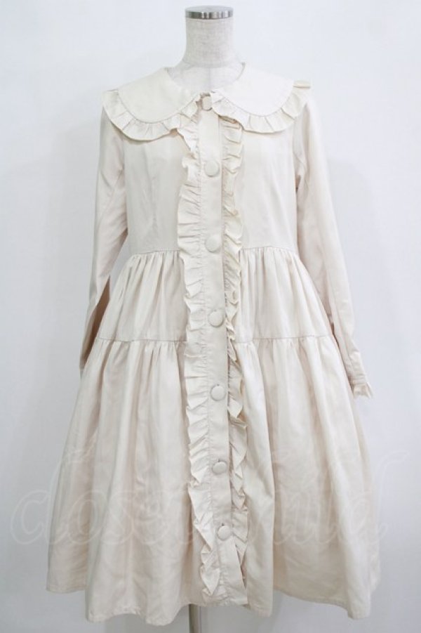 画像1: axes femme kawaii / ティアードトレンチコート M 生成り H-25-12-27-1008-AX-CO-NS-ZH (1)