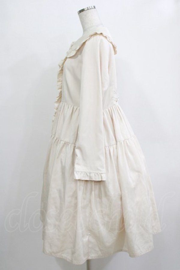 画像2: axes femme kawaii / ティアードトレンチコート M 生成り H-25-12-27-1008-AX-CO-NS-ZH (2)