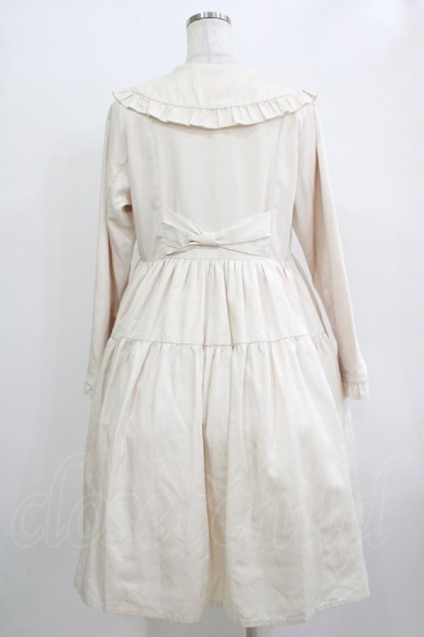 画像3: axes femme kawaii / ティアードトレンチコート M 生成り H-25-12-27-1008-AX-CO-NS-ZH (3)