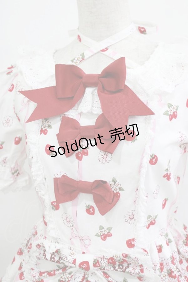 画像5: BABY,THE STARS SHINE BRIGHT / Juicy Strawberry Memory柄ワンピース Free オフ白 H-25-12-27-1001-BA-OP-NS-ZH (5)